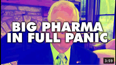 Big Pharma In Full Panic! Sen. Johnson Exposes "Elite Group" Behind Covid Hysteria