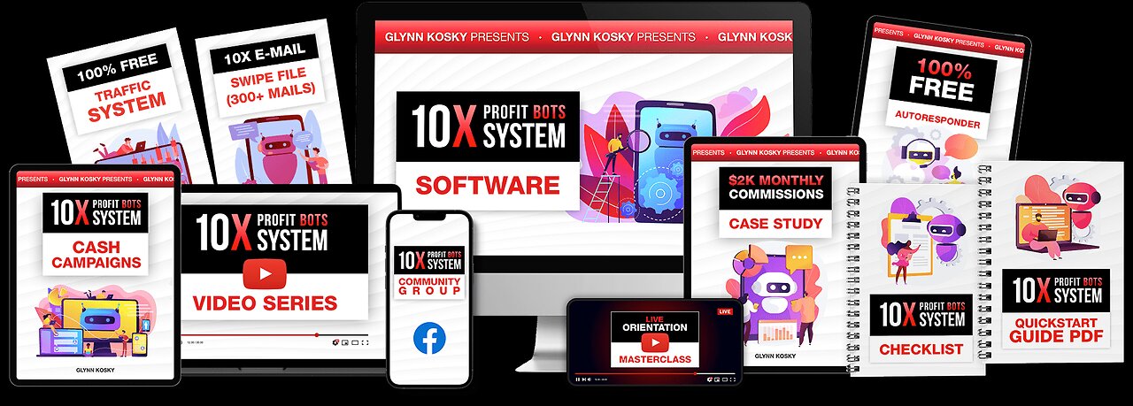 10X Profit Bots System JV + Affiliate Video - WarriorPlus