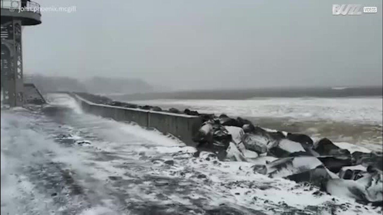 Vento, chuva e temperaturas baixas! São assim as tempestades nos EUA