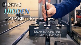 HIDDEN T-Slot Capabilities Of D-Drive™ 5 Axis Vise