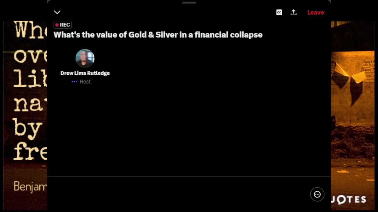 What's the real Value of Gold & Silver in a financial collapse