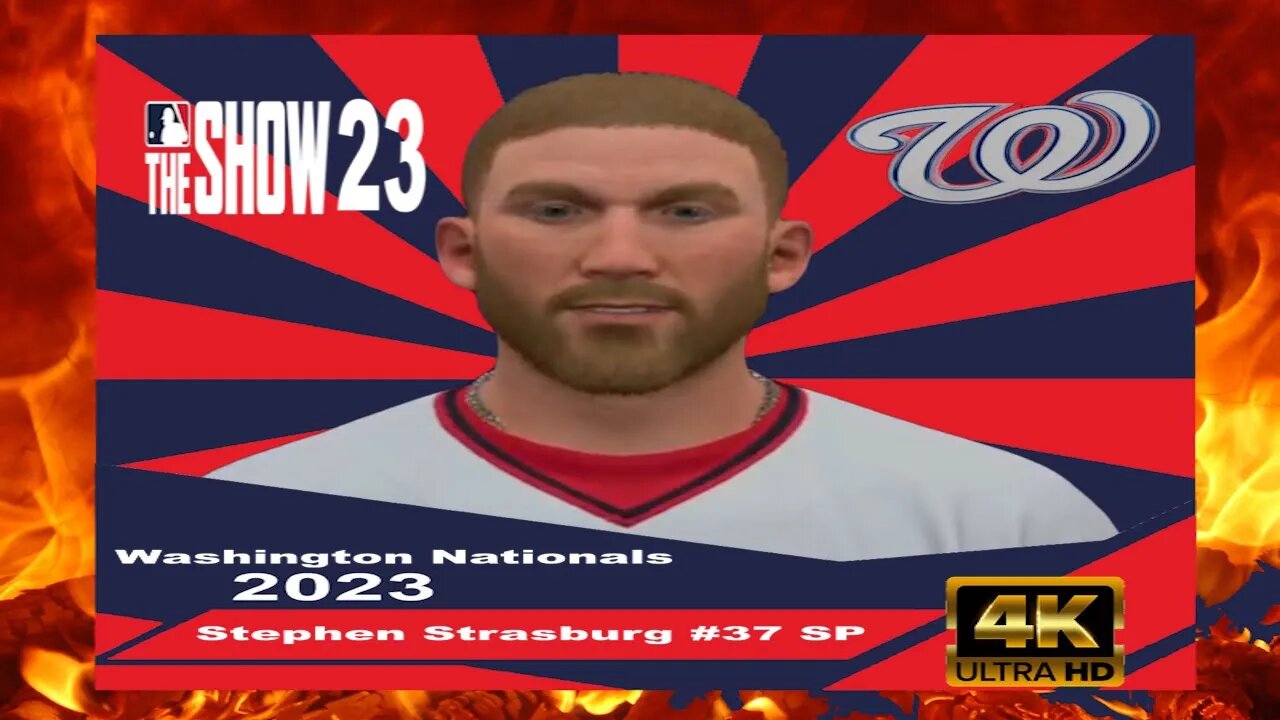 How To Create Stephen Strasburg MLB The Show 23