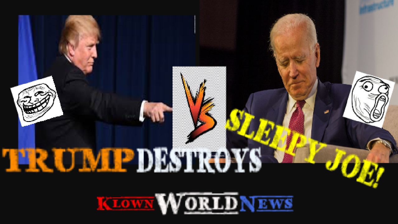 Trump Debates Biden BEATS WALLACE LOL