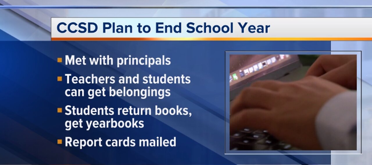 CCSD outlines plans to finish school year