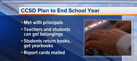 CCSD outlines plans to finish school year