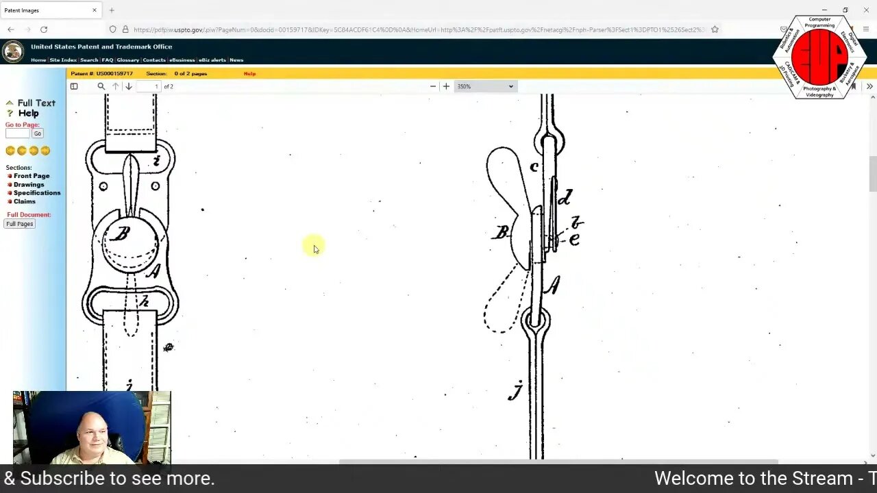 Carriage-Flap Fastener - Patent Fishing ep1 clips