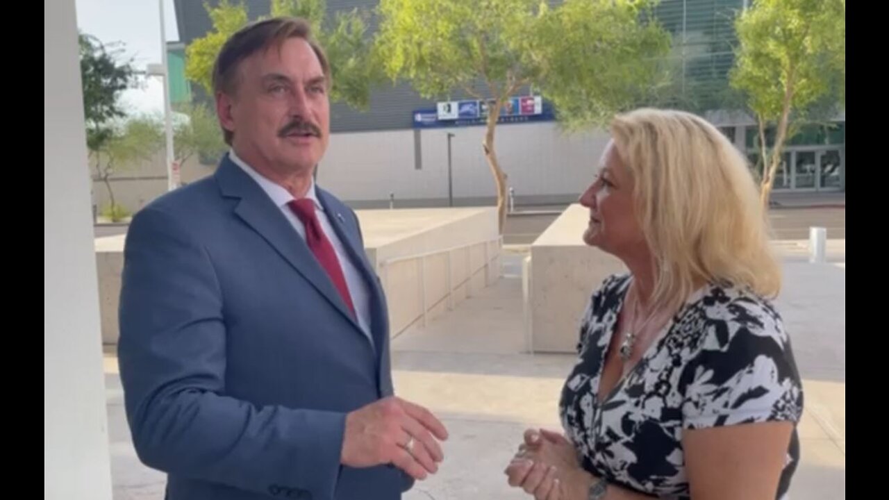 Gail Golec Interviews Mike Lindell regarding Lake V Hobbs Hearing