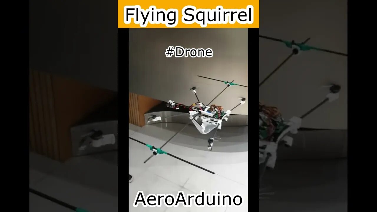 Can't Believe Funny Flying Squirrel #Drone #Flying #Aviation #AeroArduino