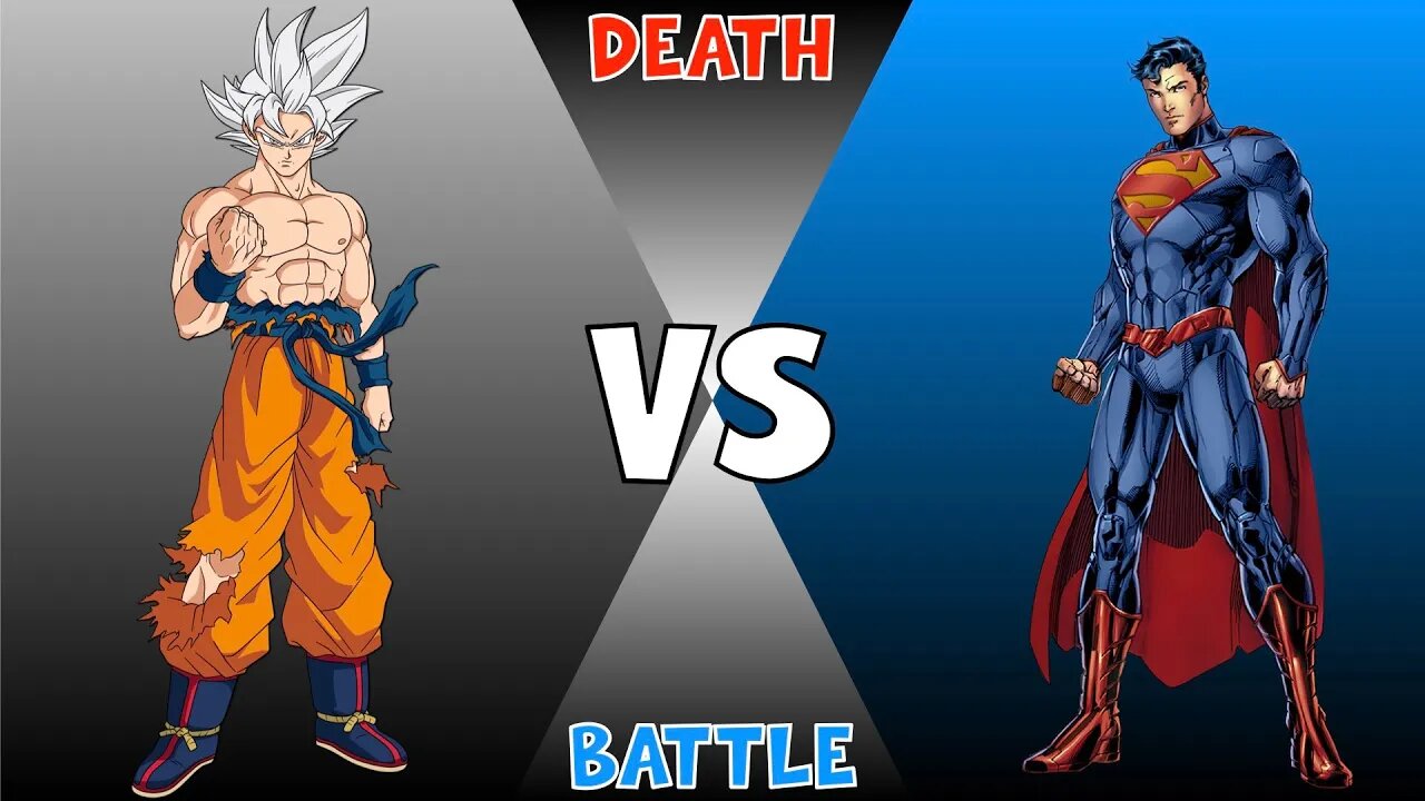 MUI Goku vs. Superman | Death Battle
