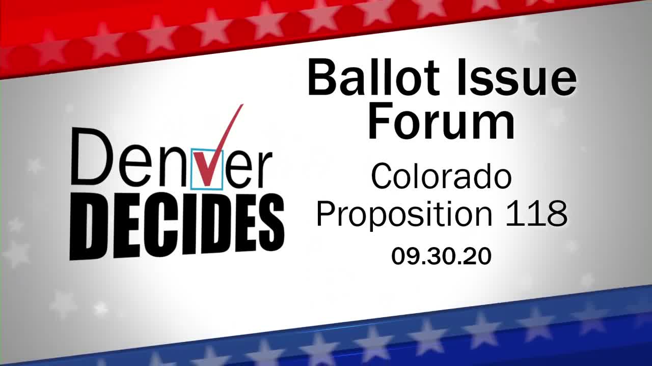 Denver Decides forum: Proposition 118 – Paid Family and Medical Leave Insurance Program