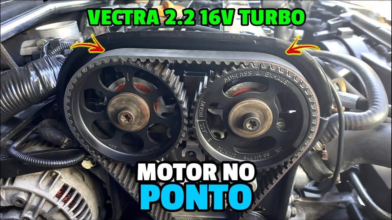 COLOCANDO O VECTRA 2.2 16V NO PONTO COM TODAS AS PEÇAS NOVAS