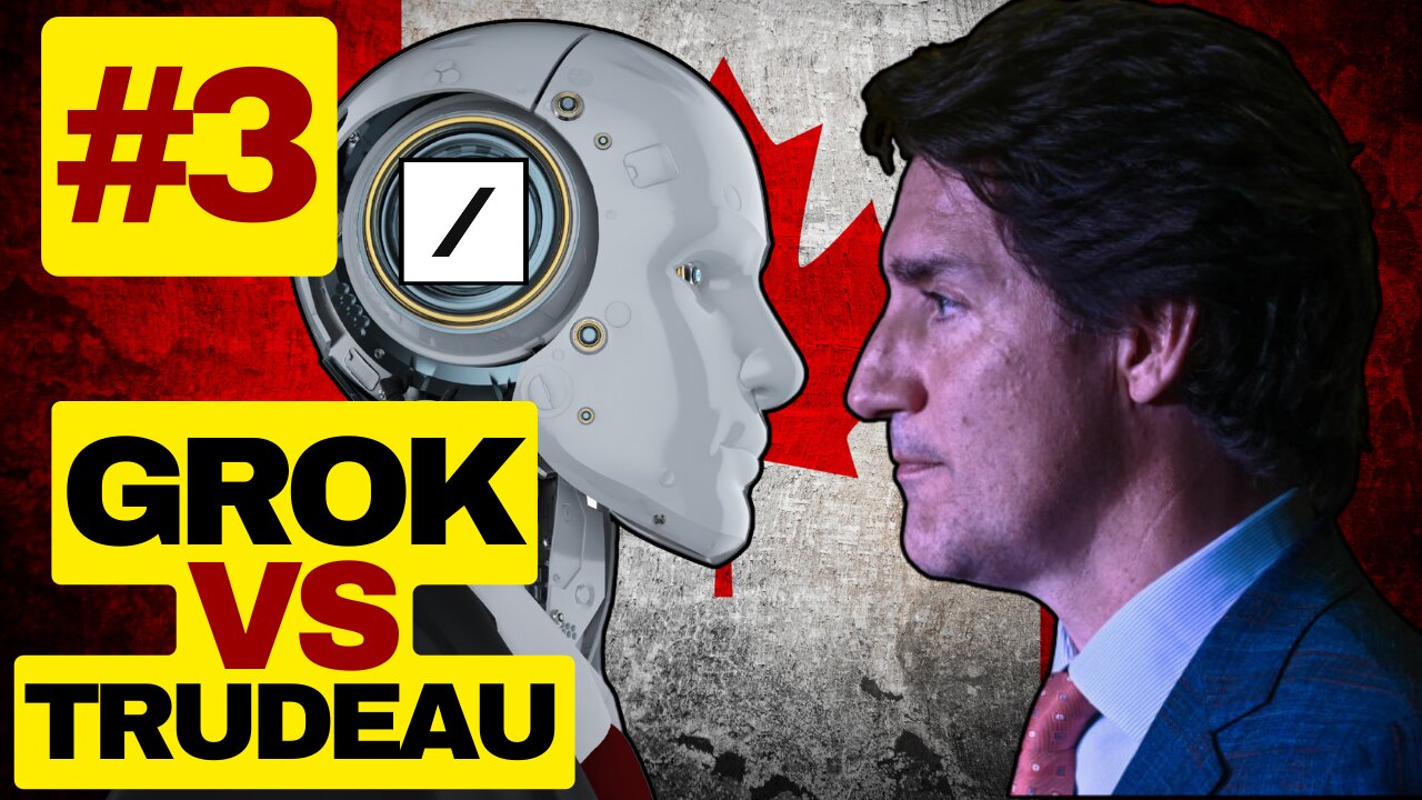 Grok AI Vs Justin Trudeau #3 (clip) Radio Baloney Live!