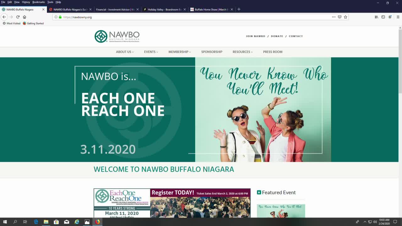 NAWBO Each One Reach One