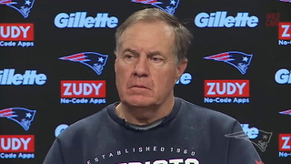 Patriots Players React To How 'Bomb Cyclone' Changes Practice Schedule
