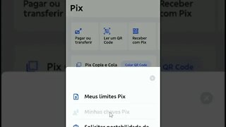 CADASTRAR chave PIX no Banco do BRASIL #shorts