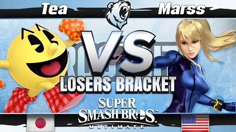 Tea (Pac-Man) vs. Marss (Zero Suit Samus) - Top 48 - Frostbite 2019