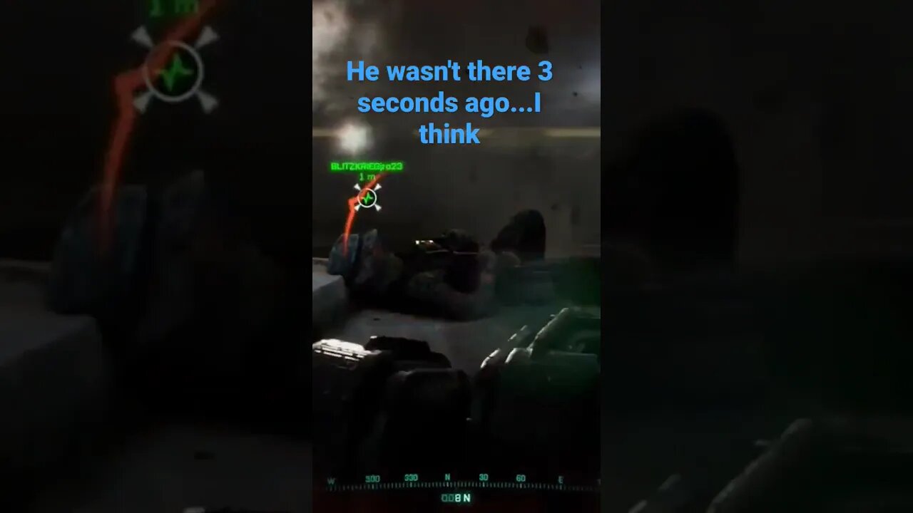 Either I didn't see it , or he was just watching