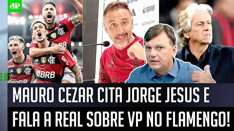 "MUITA GENTE XINGA o Vítor Pereira POR ISSO, mas o Jorge Jesus..." Mauro Cezar FALA do Flamengo!