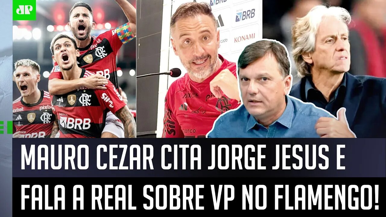 "MUITA GENTE XINGA o Vítor Pereira POR ISSO, mas o Jorge Jesus..." Mauro Cezar FALA do Flamengo!