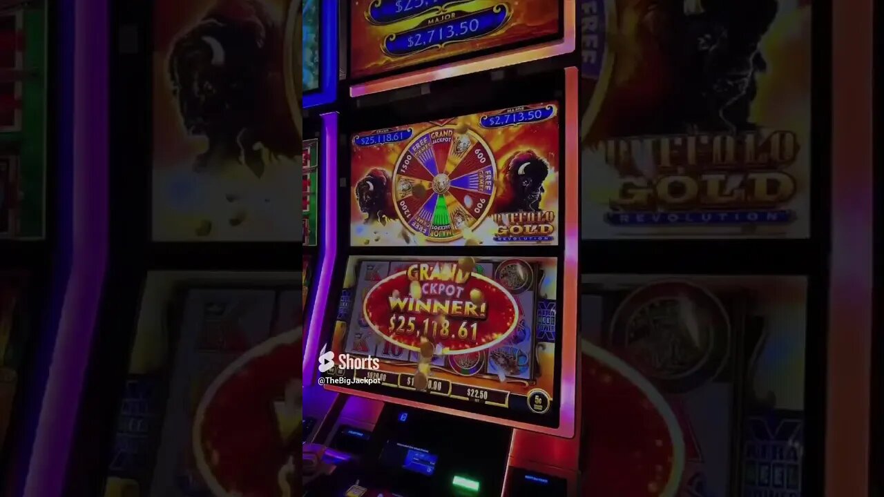 I LANDED THE GRAND JACKPOT ON BUFFALO!!