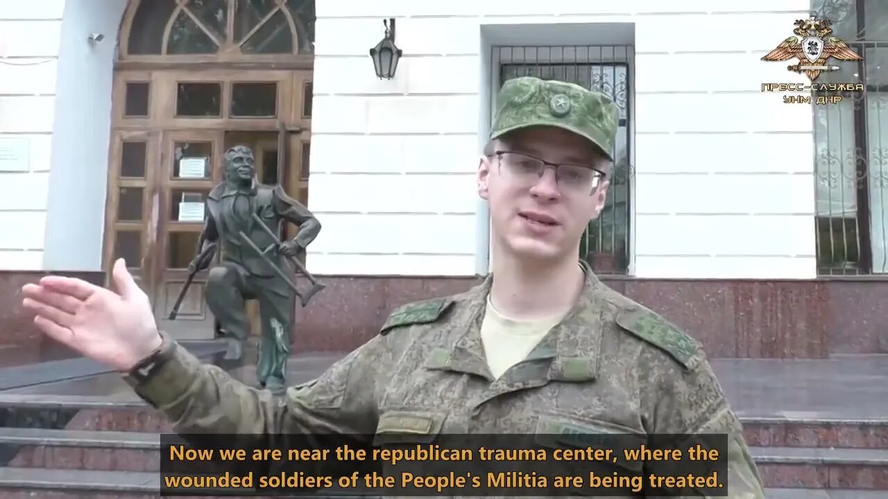 DPR People's Militia servicemen undergoing treatment at trauma center took part in the referendum