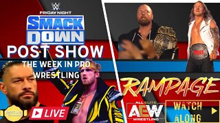 🔴 AEW: CM Punk Buyout? Chris Jericho Extends |👑Crown Jewel Matches | AEW Rampage Live Watch Along