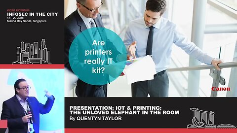 Office IoT The Elephant In the Room Presented by Quentyn Taylor