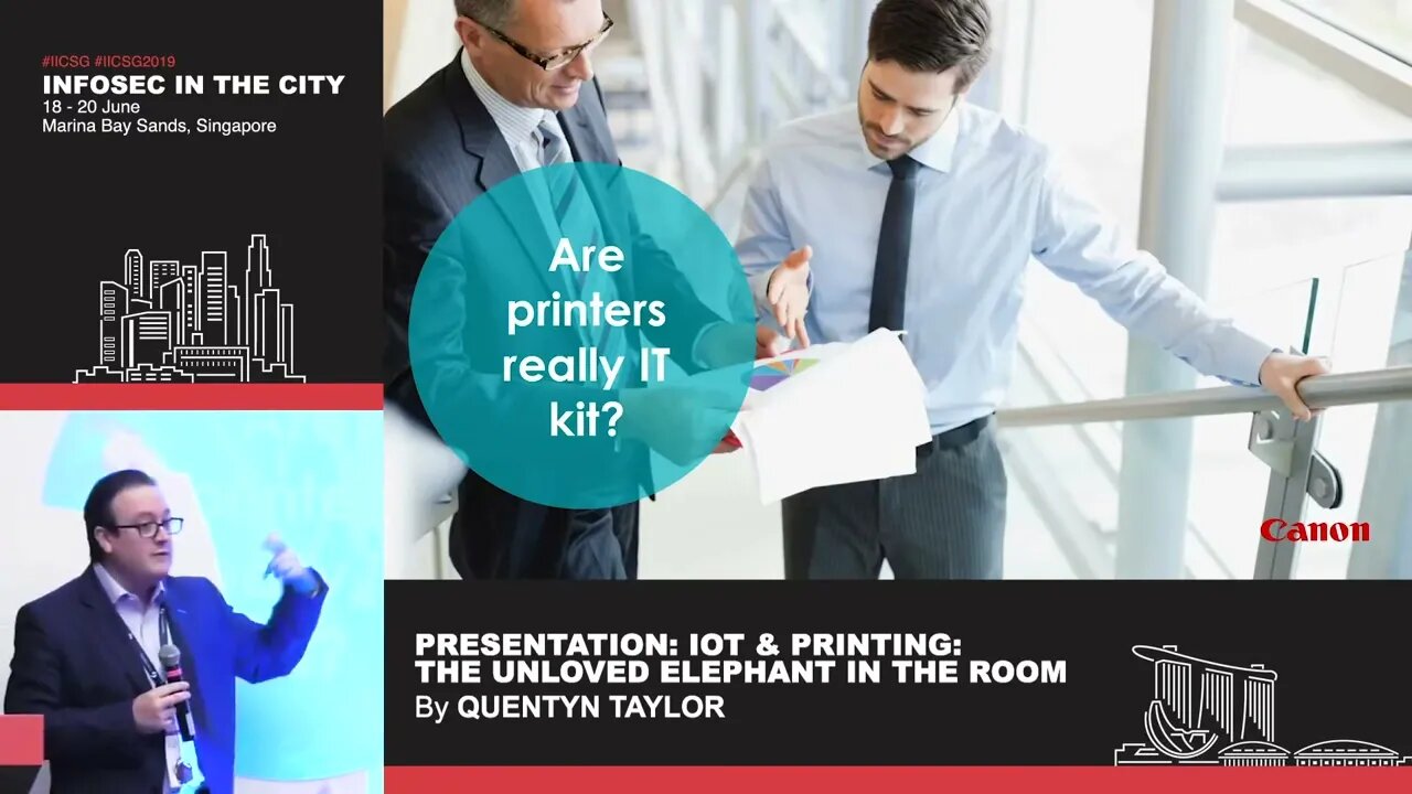 Office IoT The Elephant In the Room Presented by Quentyn Taylor