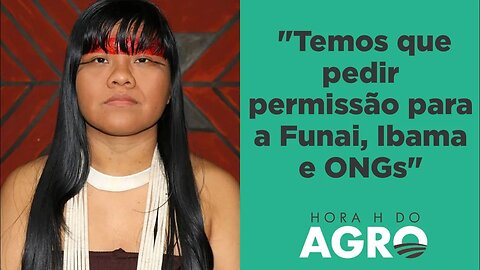 "Para que mais terra se o índio não tem liberdade em sua área?", questiona indígena | HORA H DO AGRO