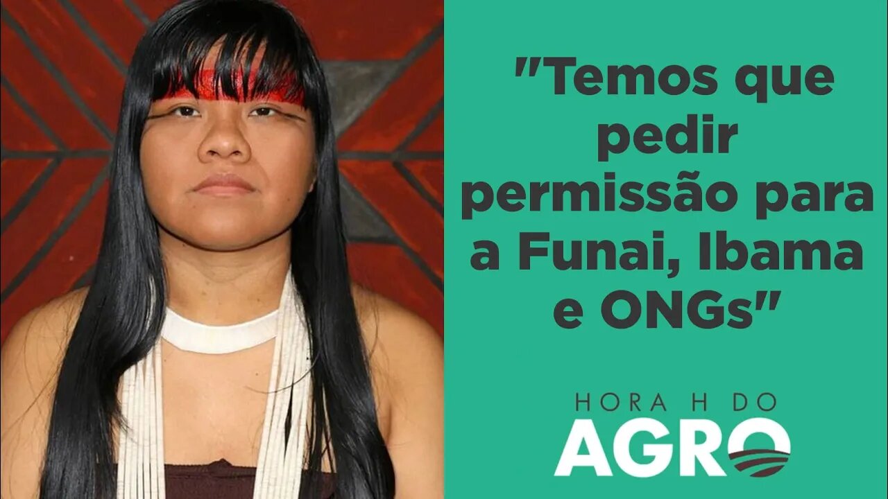 "Para que mais terra se o índio não tem liberdade em sua área?", questiona indígena | HORA H DO AGRO