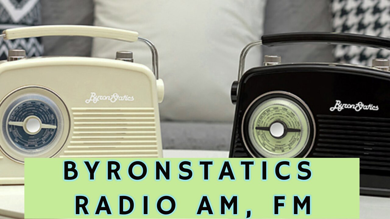 ByronStatics Radios Portable Am FM #ByronStatics_Radios_Portable_Am_FM