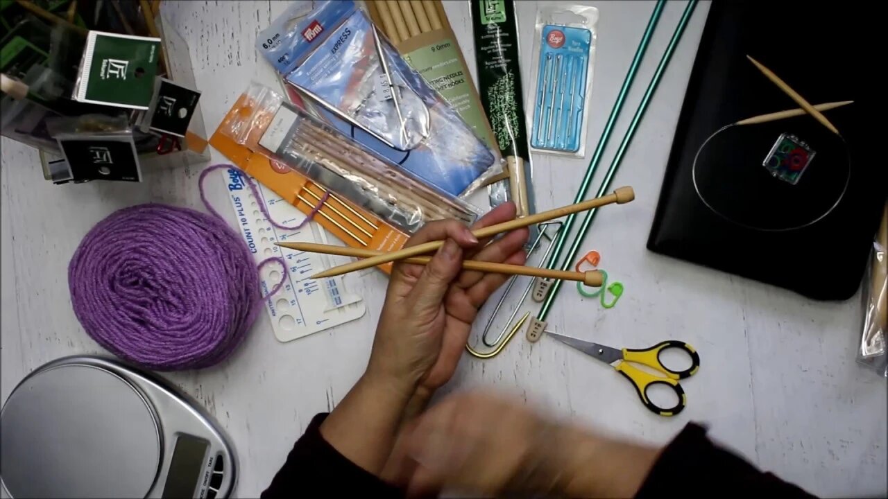 Intro to Learn to Knit Video Series / Supplies needed