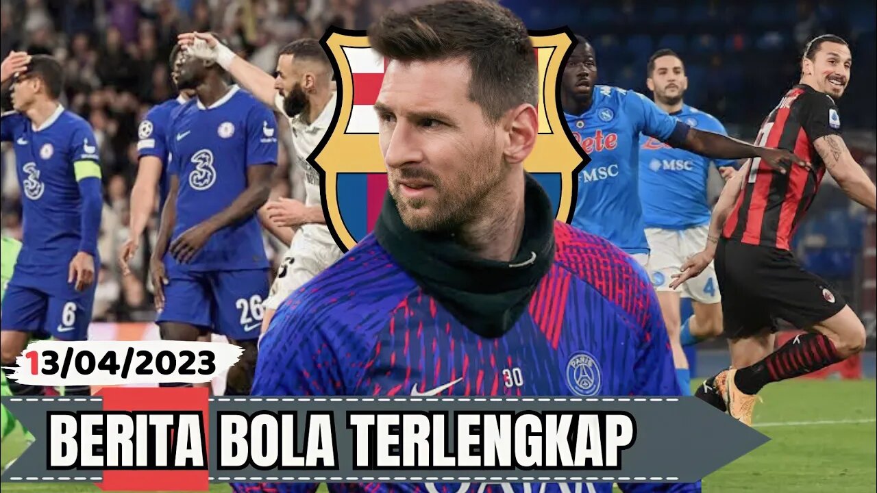 Berita Bola Terbaru Hari Ini | Isu Clbk Lionel Messi, Ac Milan vs Napoli Firmino Ke Inter