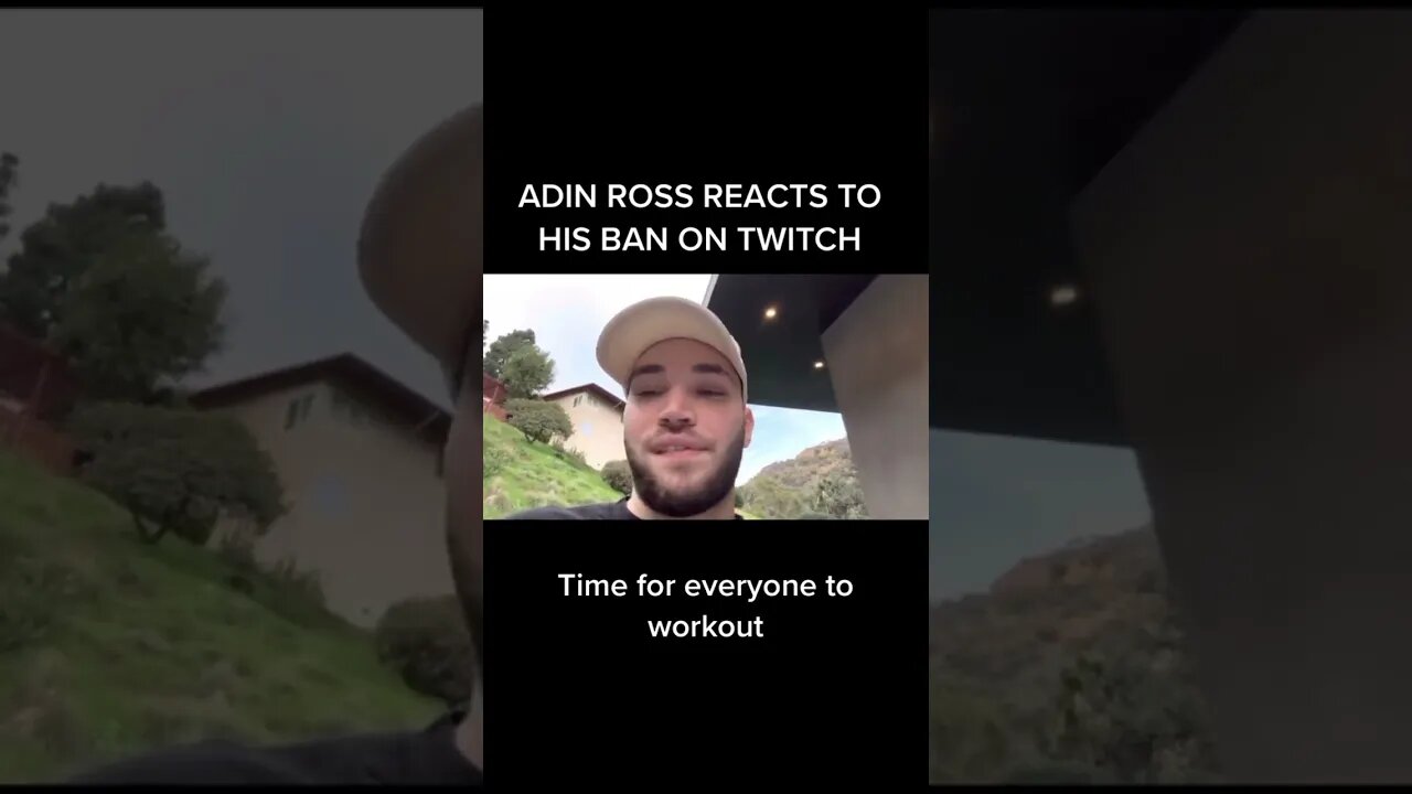 Adin Ross Gets Banned On Twitch 💔