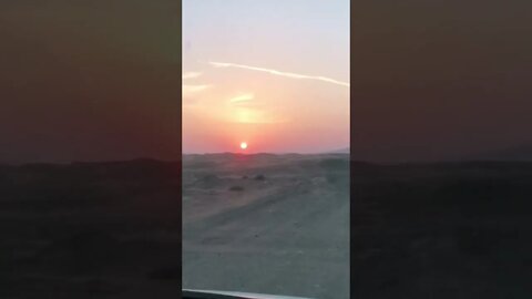 Sunset in the desert!!! 🇦🇪🇵🇭🤩🤩 #latest #shorts #dubai #trending #wildlife