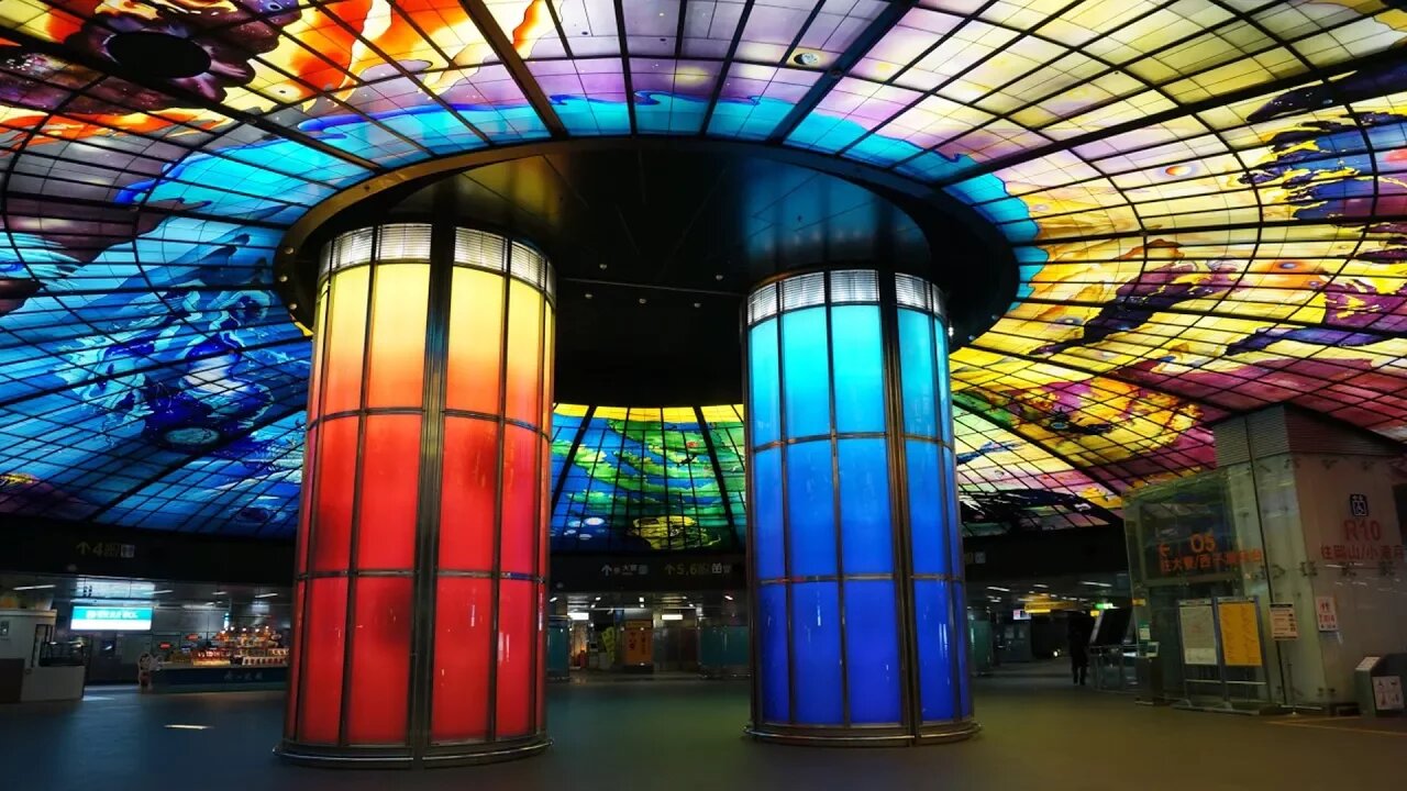 The Most Beautiful Subway Station | Dome of Light