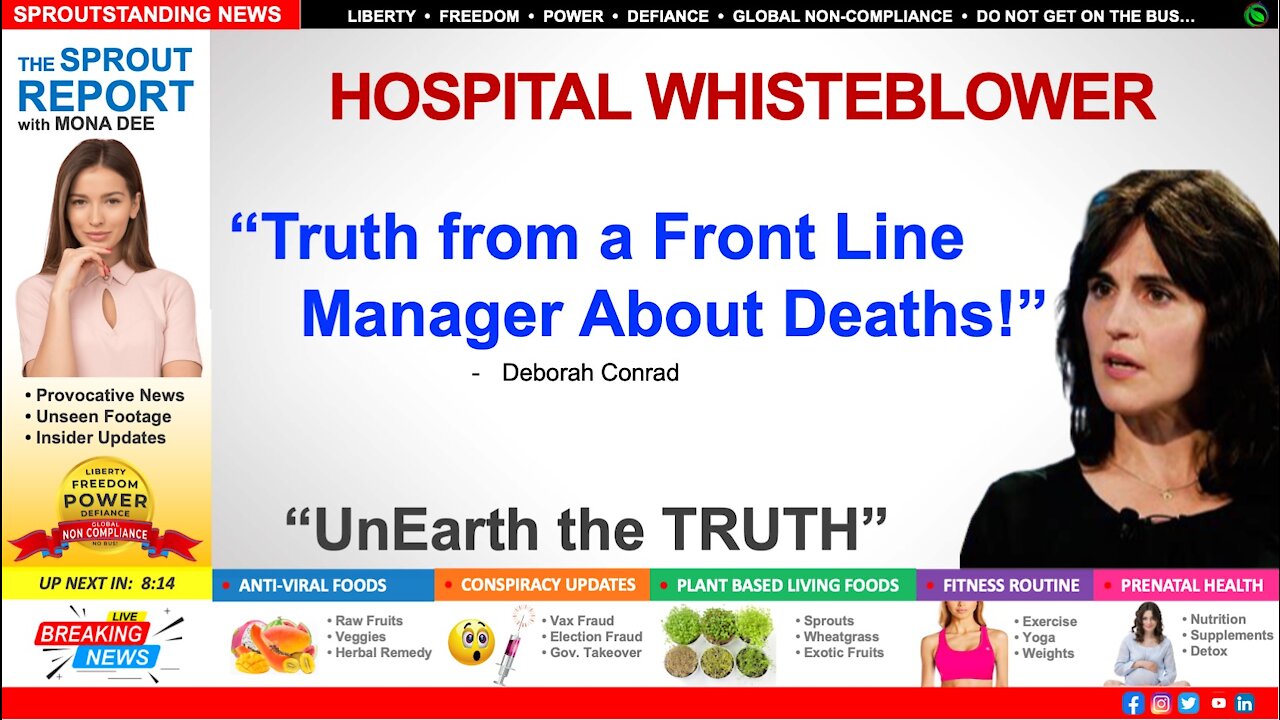 HOSPITAL WHISTEBLOWER TELLS ALL - Hospitalist PA Describes Deaths Deborah Conrad