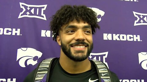 Kansas State Football | Kobe Savage Interview | August 22, 2023