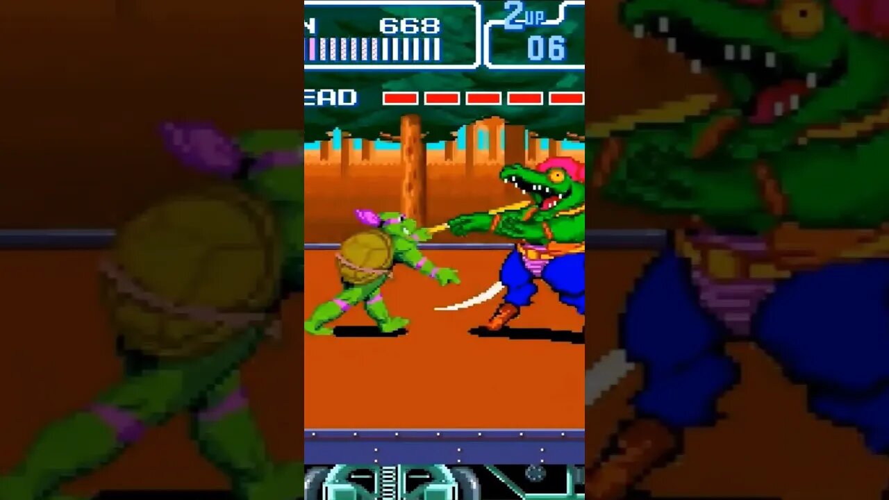 Você Quer ser Covarde?! 🤨 - TMNT - Turtles in Time COOP Snes