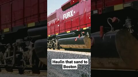 Haulin that sand to Boston