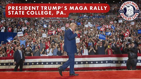 FULL SPEECH REPLAY: President Trump MAGA Rally, State College PA. | 10-26-2024