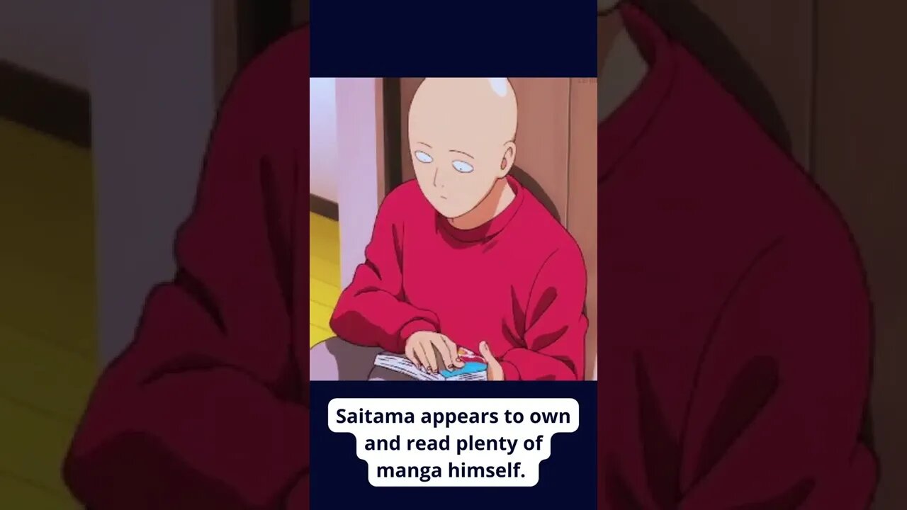 Did you know that SAITAMA.....