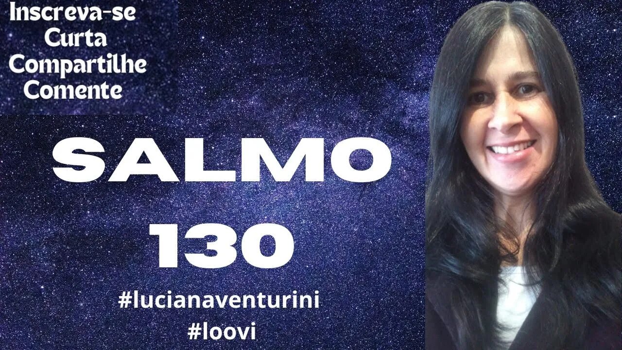 Em ti encontro o perdão - Salmo 130 #lucianaventurini #salmo #loovi