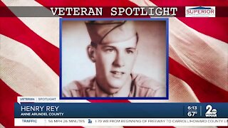 Veteran Spotlight: Henry Rey of Anne Arundel County