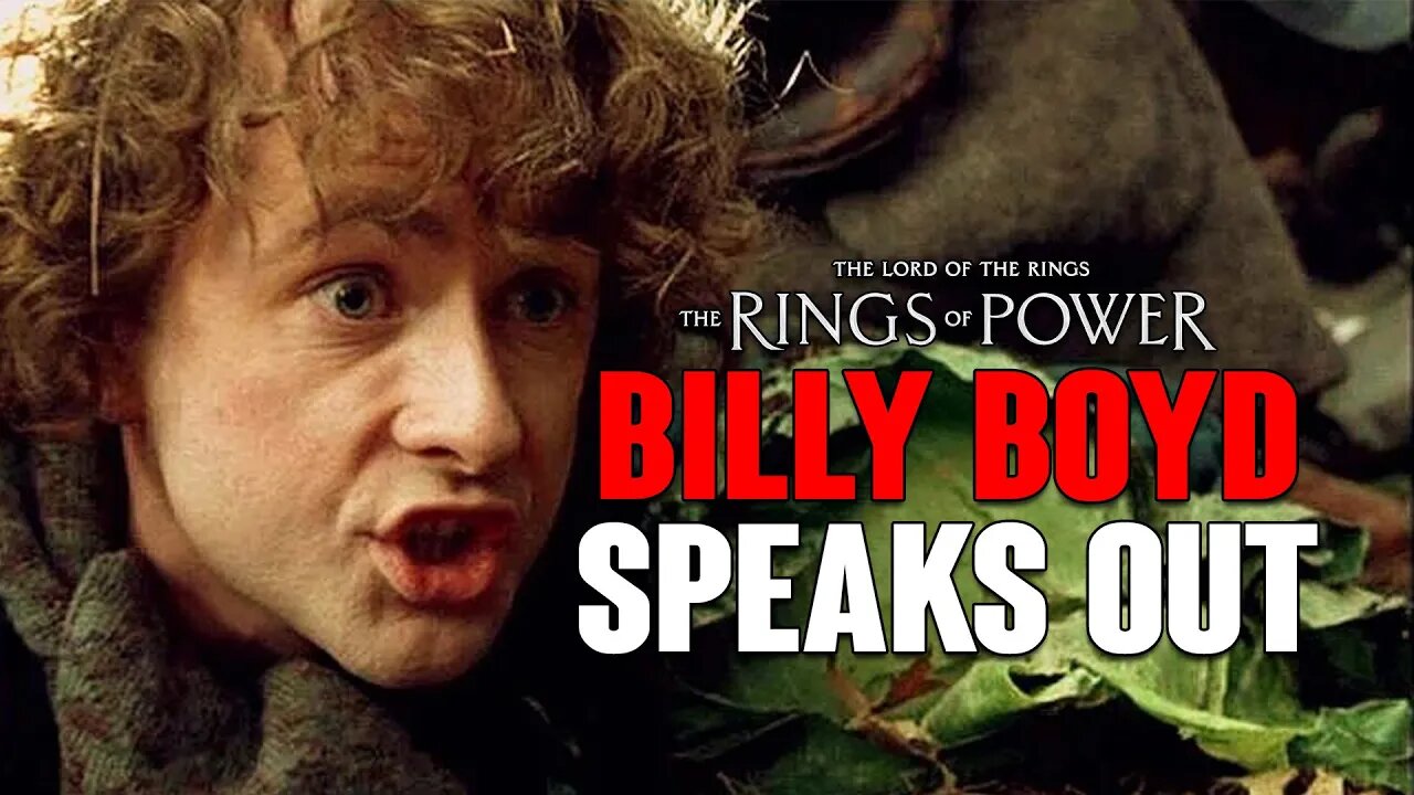 Ring of Power: Billy Boyd SPEAKS OUT, When It's SO GOOD For Business!