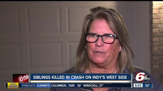 Brother, sister killed in crash on Indy's west side; both attended Wayne Twp. schools