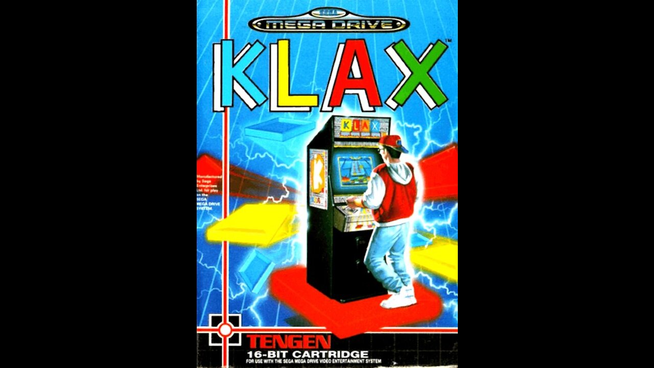 Klax Sega Mega Drive Genesis Review