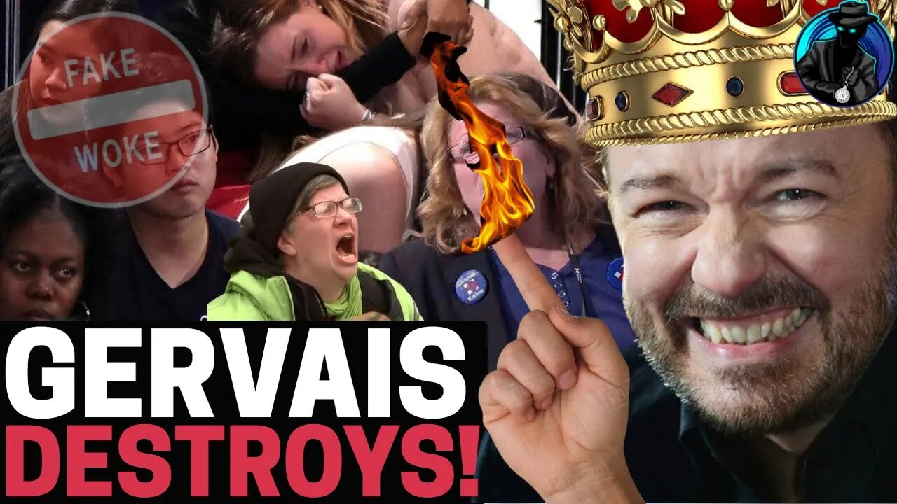 Ricky Gervais Just CRUSHED Hollywood Virtue Signaling & Declares Golden Globes DONE!