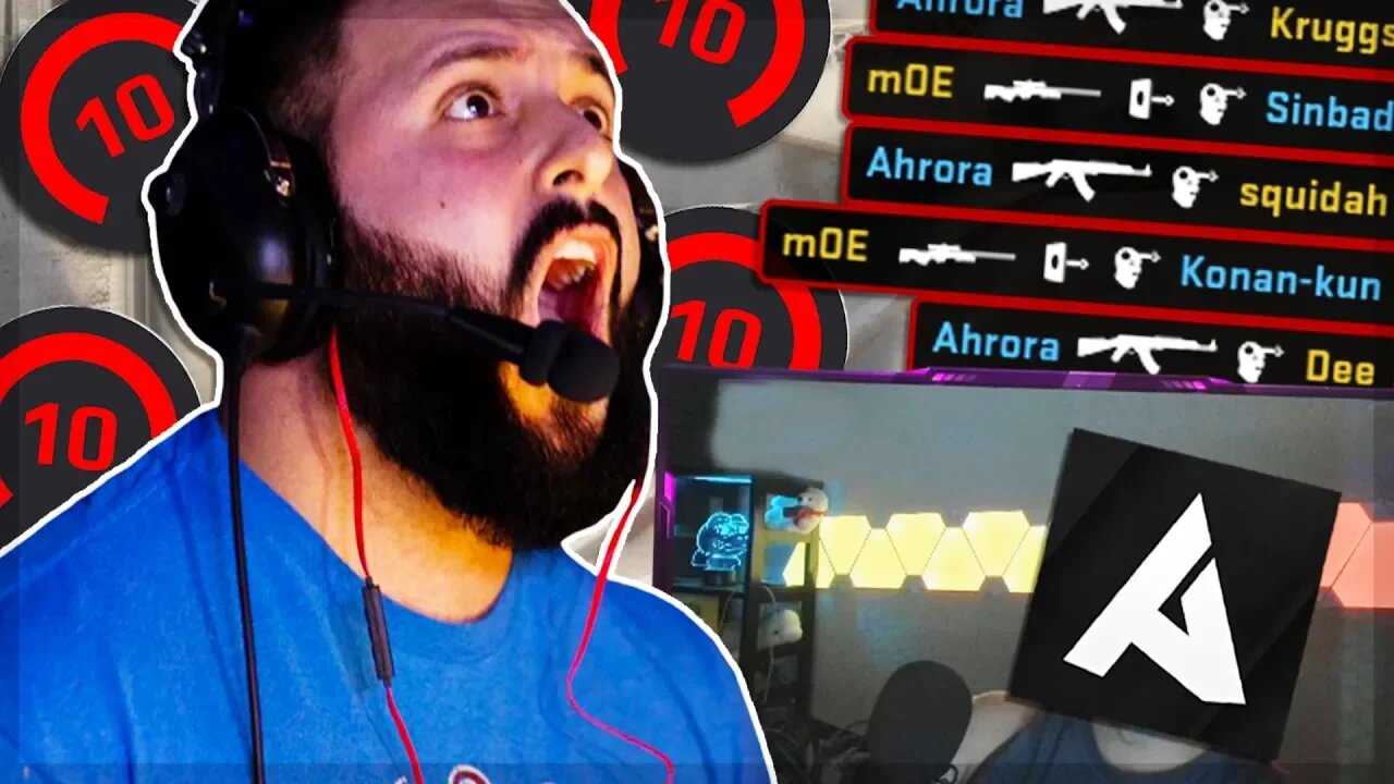 AHRORA and MOE... Play Level 10 FACEIT