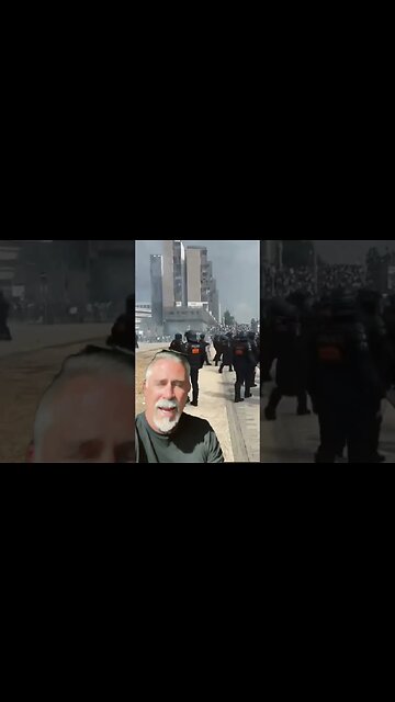 Massive protests in france.